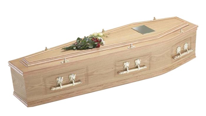 Henley Oak Traditional Coffin