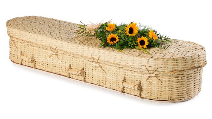 Bamboo Eco Round Coffin